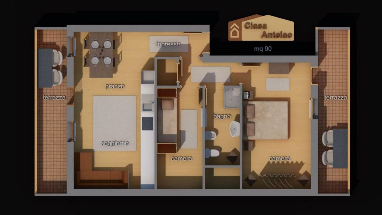 Ciasa Antelao Apartment Masarie Exterior foto